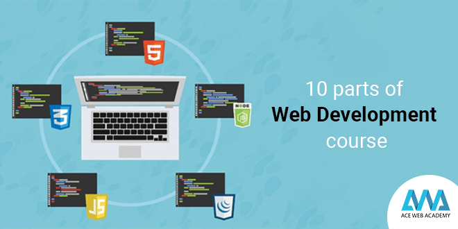 10 parts of web development course