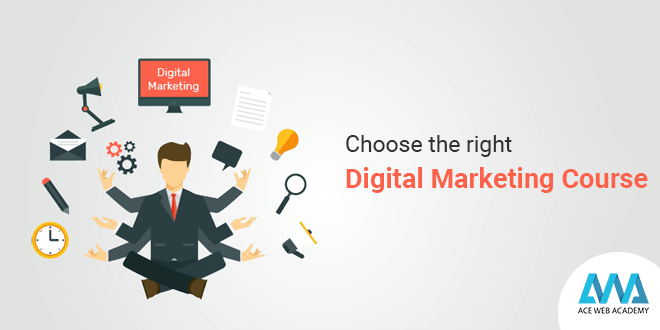 Choose the right digital marketing course