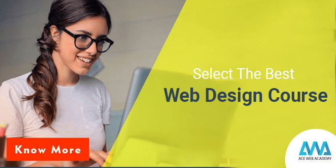 Select the best web design course