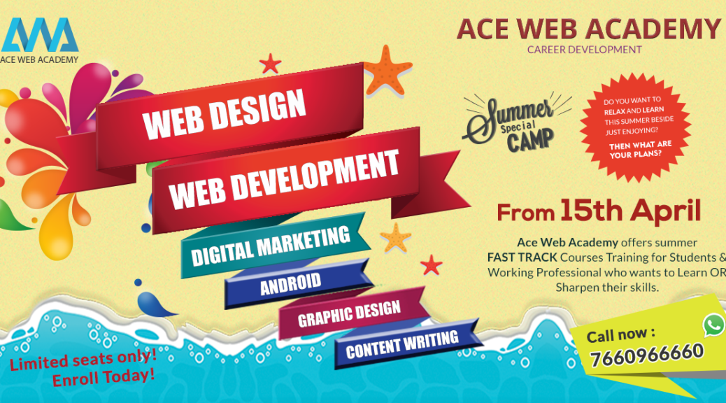 Summer Special IT Courses Training For 8-22 Yrs Old Students –AWA