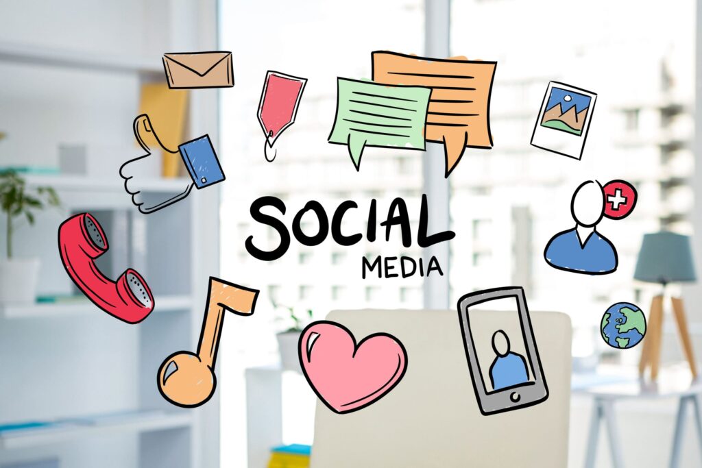 Social media
